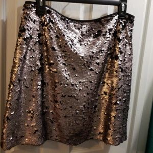 1.State Sequin Skirt